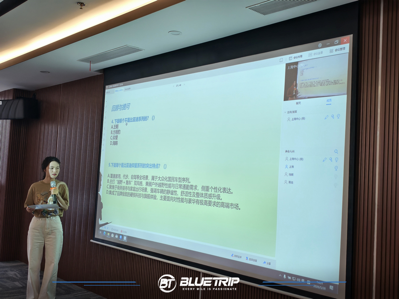 BLUETRIP Trainees Explore BYD’s Global Success Story